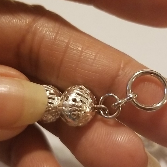 Handcraft necklace bracelet and earring set - Picture 3 of 5